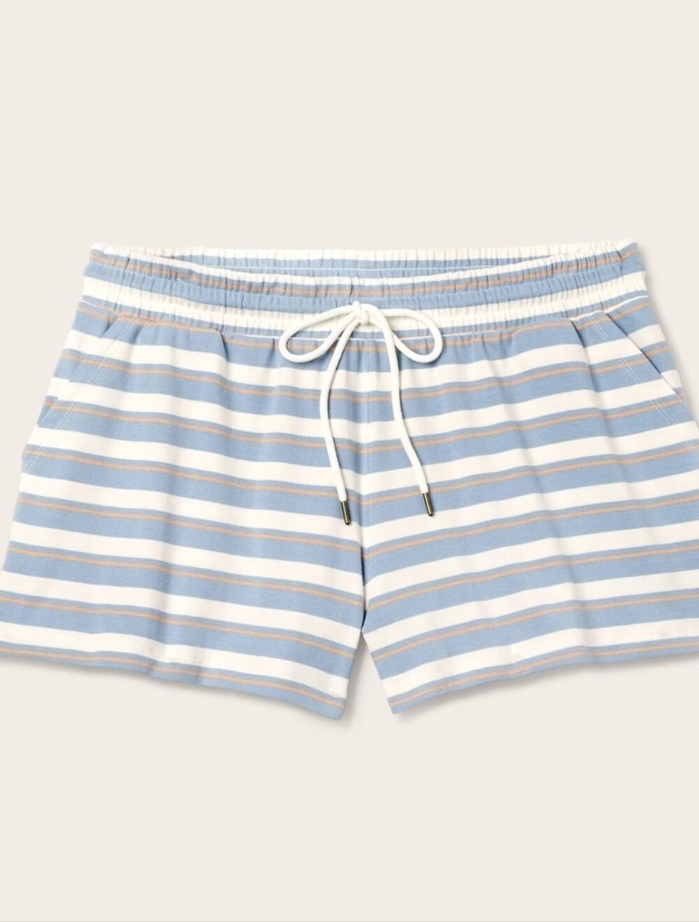 Parke x Target Blue And Orange Striped Shorts - M